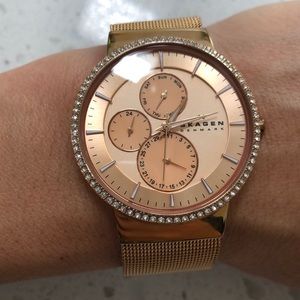 Skagen Denmark Rose Gold watch